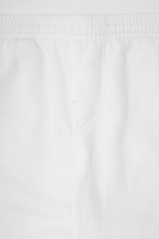 Load image into Gallery viewer, &quot;SINCE 199X&quot; EMBROIDERED LOGO FLARE PANTS (WHITE)
